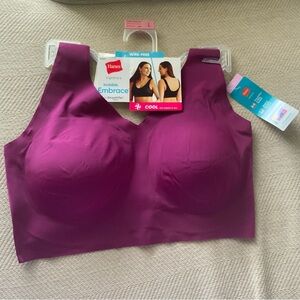 Women’s Hanes Purple Wire-Free Bra